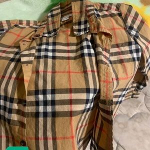 Burberry toddler shirt